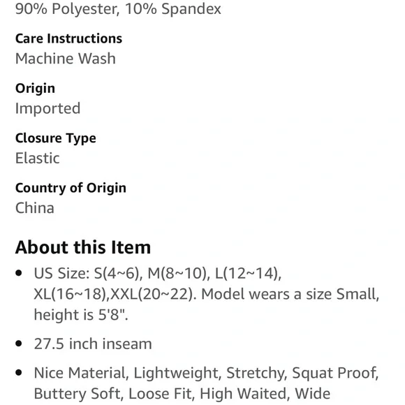 NWT yoga pants - Picture 4 of 5